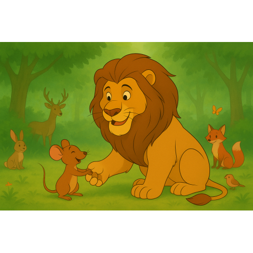 Sư Tử và Chuột Nhắt